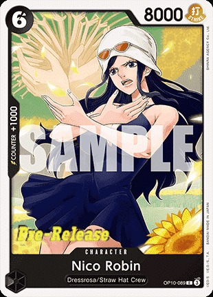 Nico Robin OP10-089 Normal