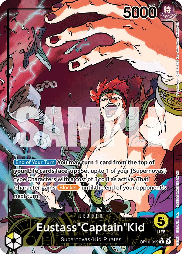 Eustass"Captain"Kid OP10-099 Parallel