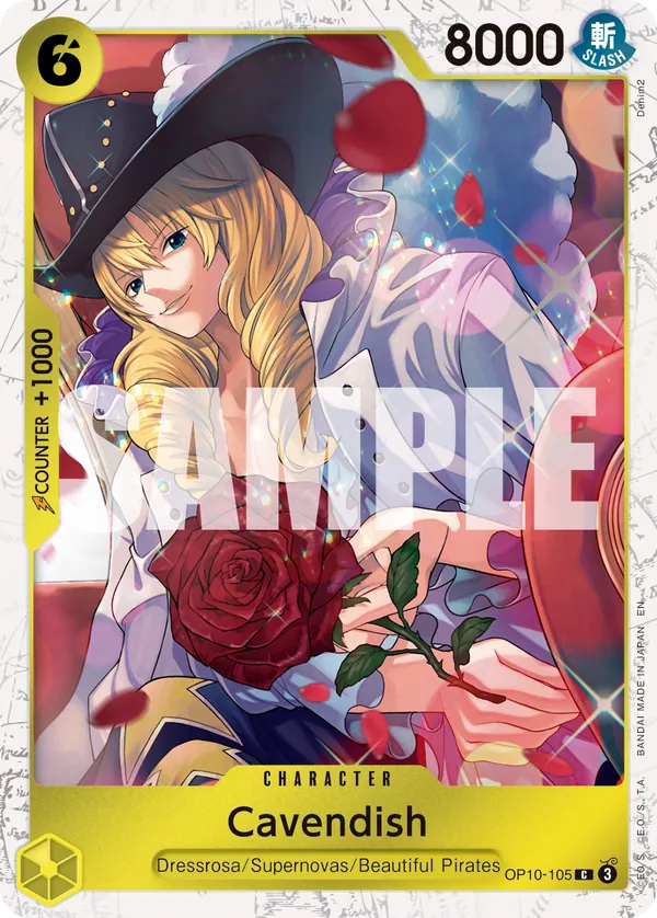 Cavendish OP10-105 Pirate Foil