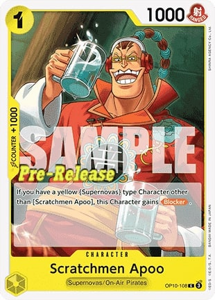 Scratchmen Apoo OP10-108 Normal