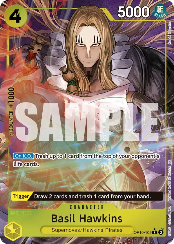 Basil Hawkins OP10-109 Alternate Art