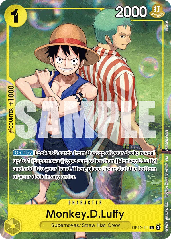 Monkey.D.Luffy OP10-111 Alternate Art