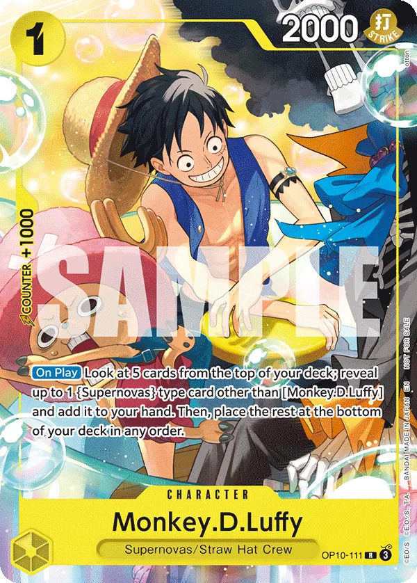 Monkey.D.Luffy OP10-111 · Full Art