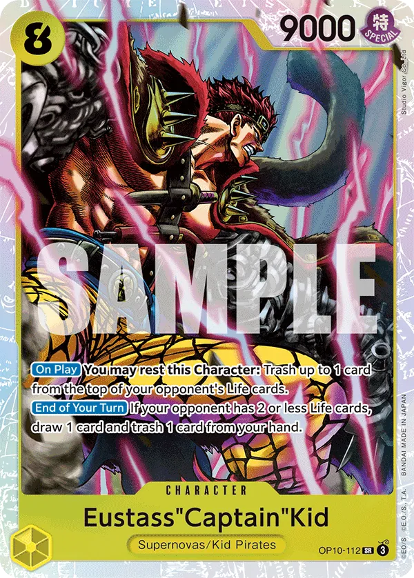 Eustass"Captain"Kid OP10-112 Normal