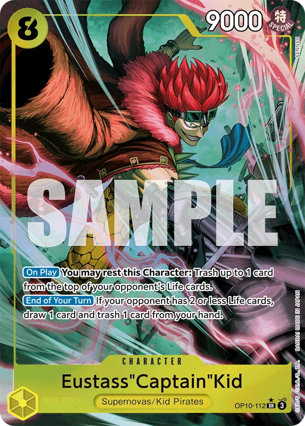Eustass"Captain"Kid OP10-112 Parallel