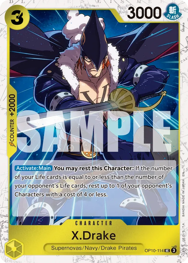 X.Drake OP10-114 Pirate Foil