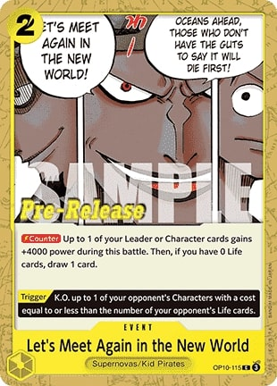 Let's Meet Again in the New World OP10-115 Normal