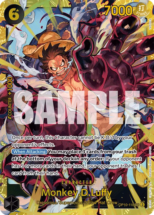 Monkey.D.Luffy OP10-118 Normal