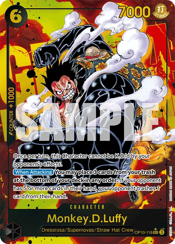 Monkey.D.Luffy OP10-118 Parallel