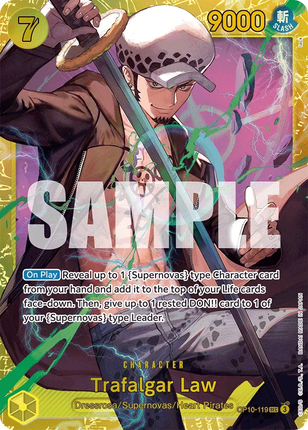 Trafalgar Law OP10-119 Normal