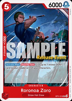 Roronoa Zoro OP11-016 Normal