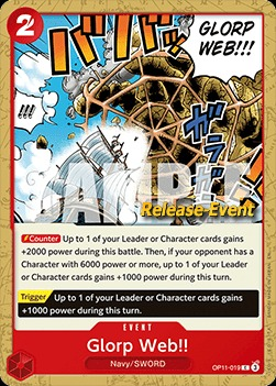 Glorp Web!! OP11-019 Normal