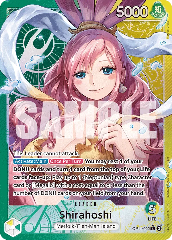 Shirahoshi OP11-022 Parallel
