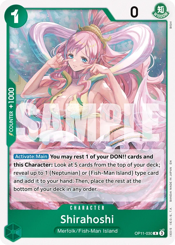 Shirahoshi OP11-030 Normal