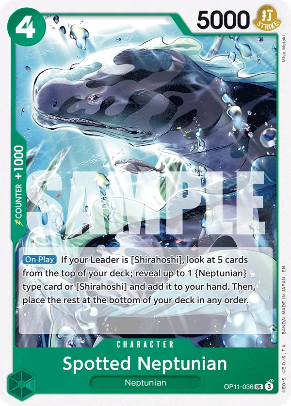 Spotted Neptunian OP11-036 Normal