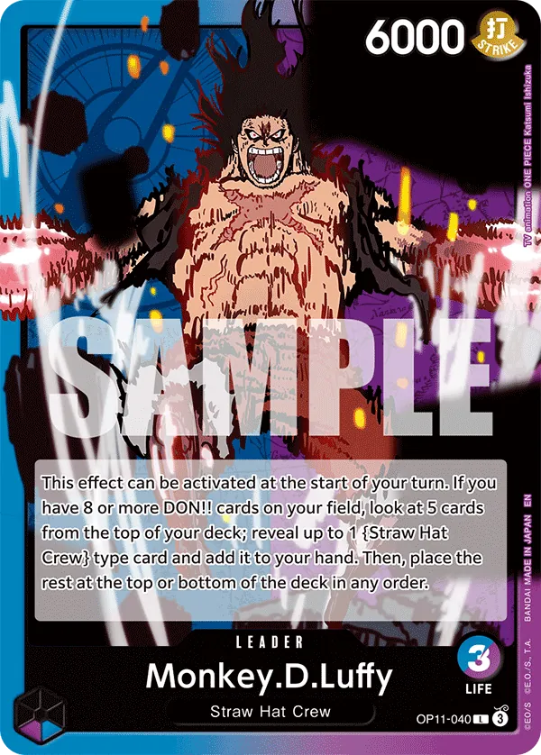 Monkey.D.Luffy OP11-040 Normal