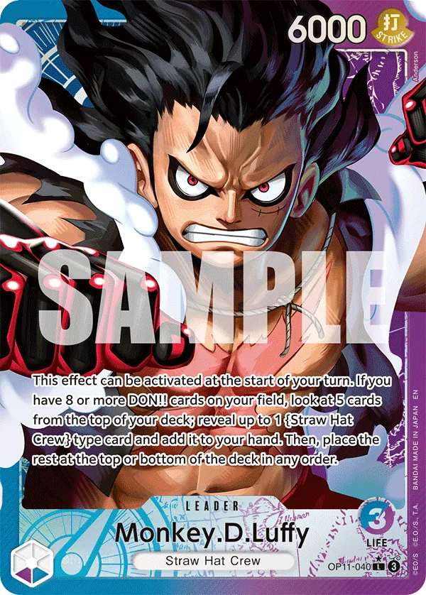 Monkey.D.Luffy OP11-040 Parallel