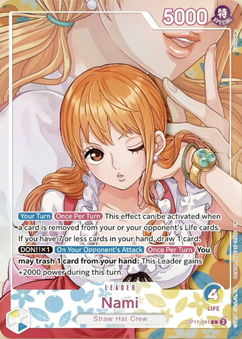 Nami OP11-041 Alternate Art