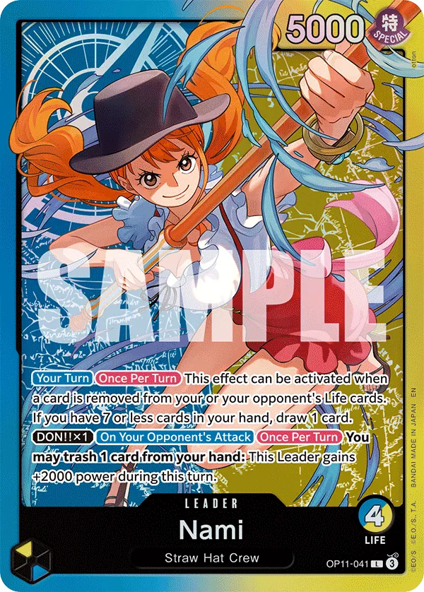 Nami OP11-041 Alternate Art