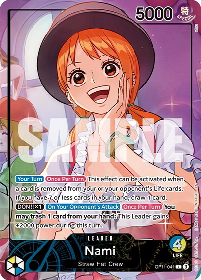 Nami OP11-041 Alternate Art