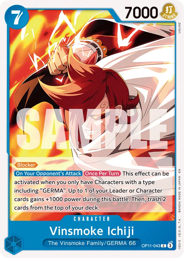 Vinsmoke Ichiji OP11-043 Normal