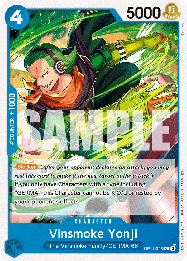 Vinsmoke Yonji OP11-046 Normal