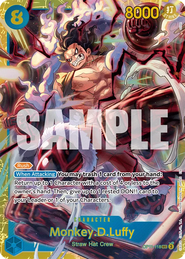 Monkey.D.Luffy OP11-118 Normal