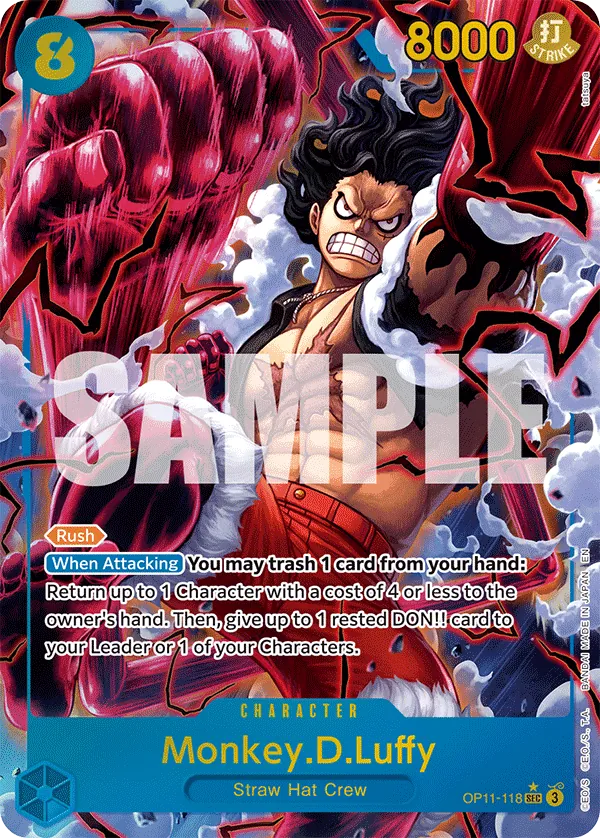 Monkey.D.Luffy OP11-118 Parallel