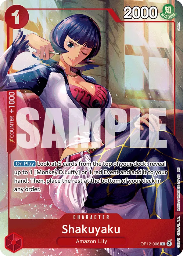 Shakuyaku OP12-006 Alternate Art