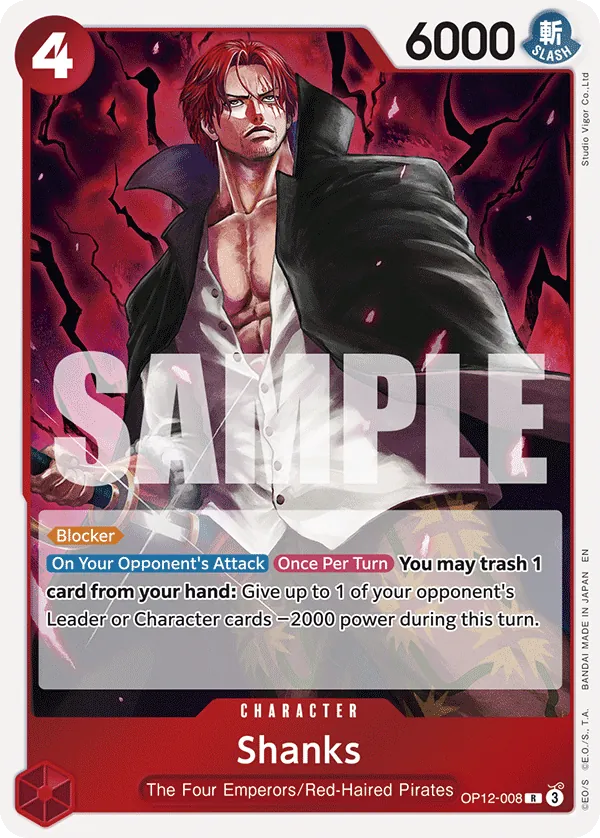 Shanks OP12-008 Normal