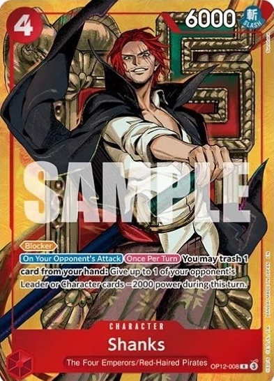 Shanks OP12-008 Normal
