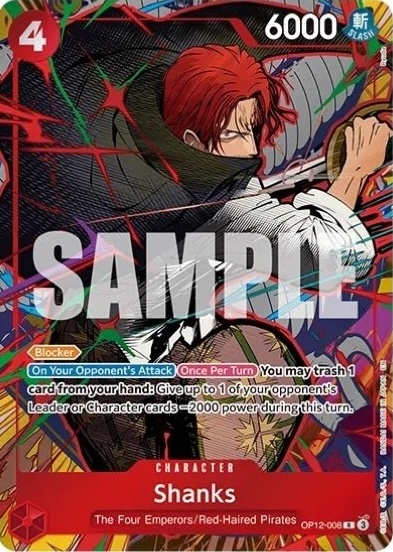 Shanks OP12-008 Normal