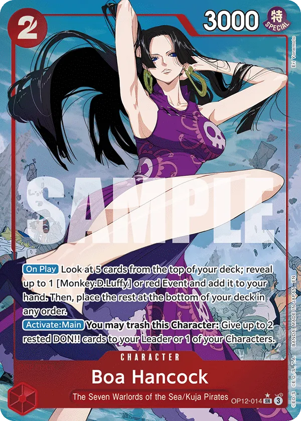Boa Hancock OP12-014 Parallel