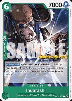 Inuarashi OP12-022 Normal