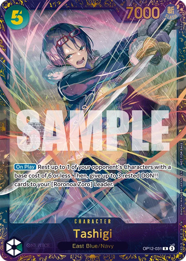 Tashigi OP12-031 Alternate Art