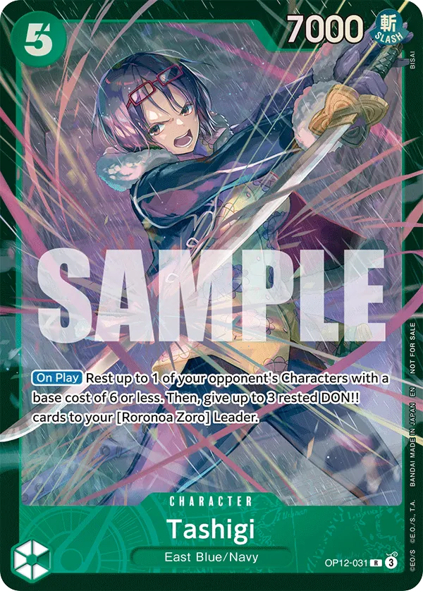 Tashigi OP12-031 Alternate Art