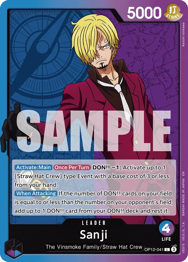 Sanji OP12-041 Normal