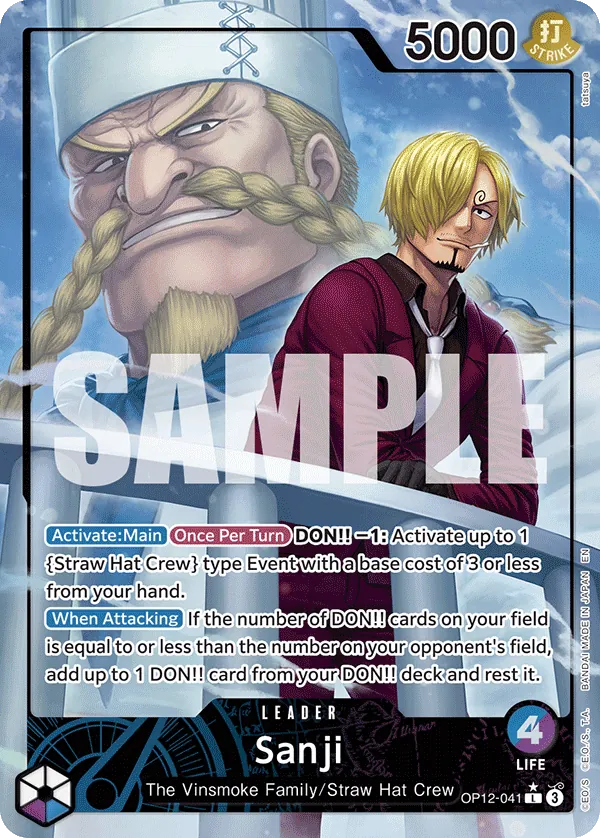 Sanji OP12-041 Parallel