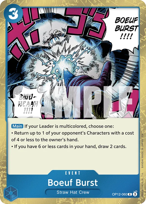 Boeuf Burst OP12-060 Normal