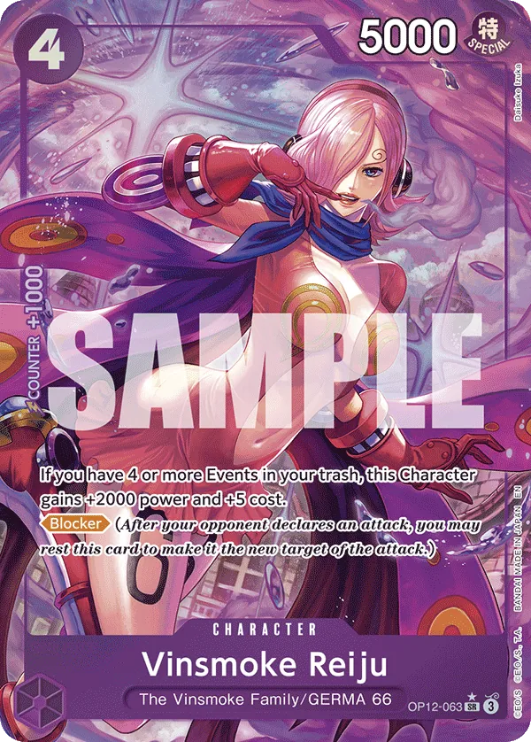 Vinsmoke Reiju OP12-063 Parallel