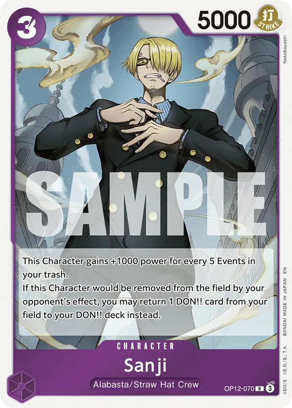 Sanji OP12-070 Normal