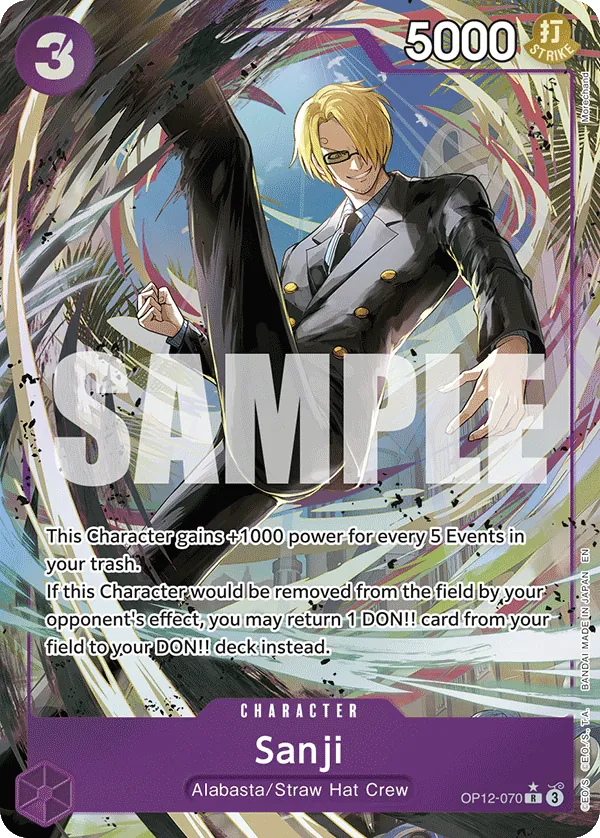 Sanji OP12-070 Parallel