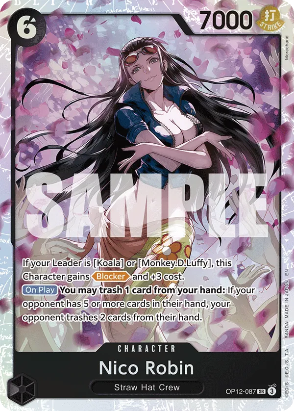 Nico Robin OP12-087 Normal