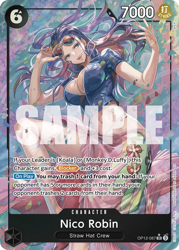 Nico Robin OP12-087 Parallel