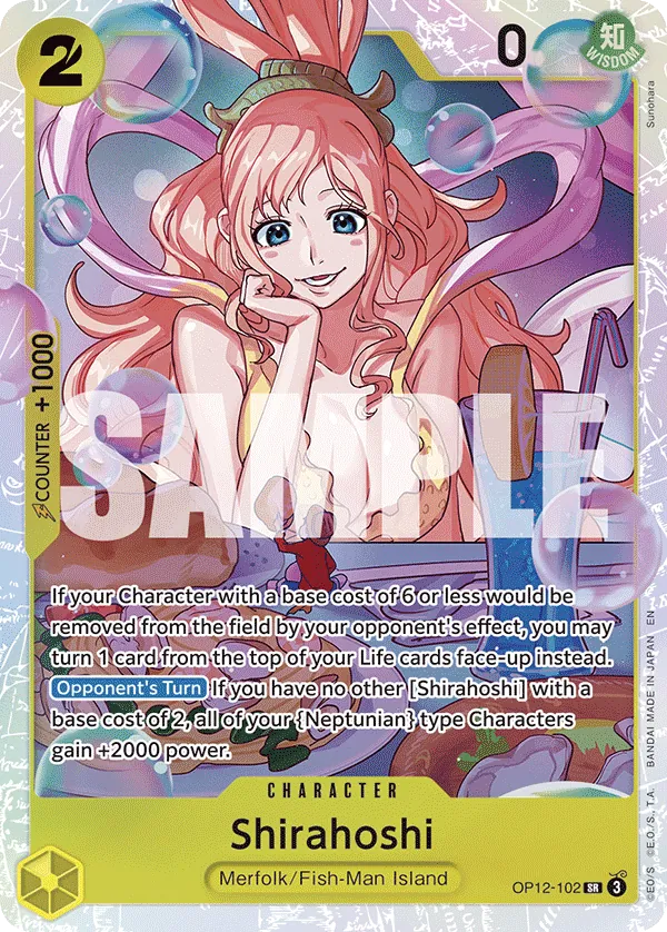 Shirahoshi OP12-102 Normal