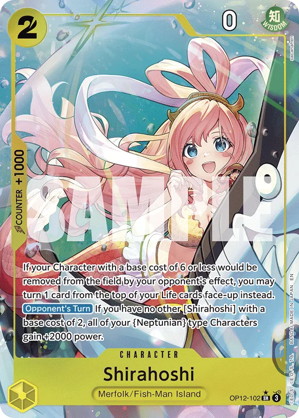 Shirahoshi OP12-102 Parallel