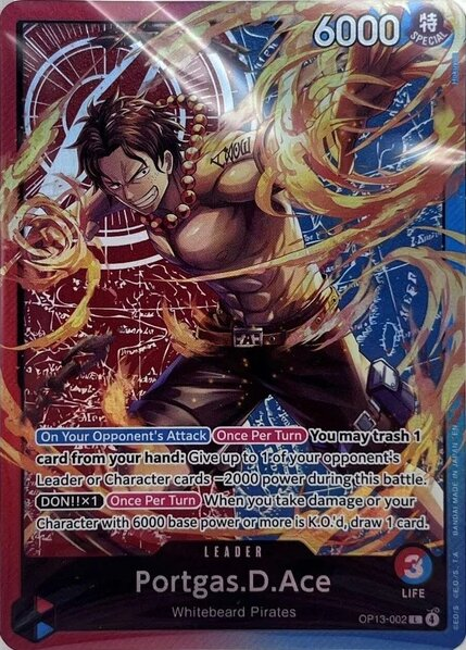 Portgas.D.Ace OP13-002 Normal
