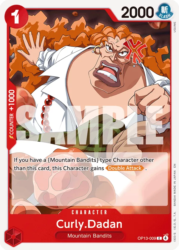 Curly.Dadan OP13-009 Normal