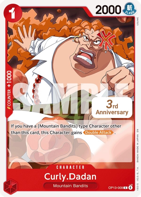 Curly.Dadan OP13-009 Normal