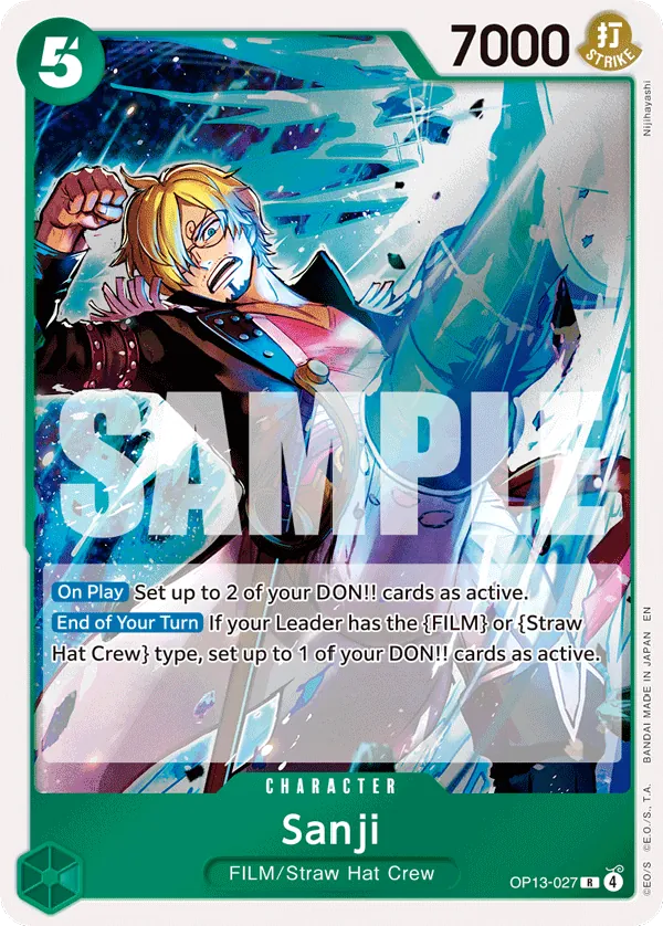 Sanji OP13-027 Normal